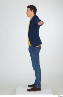  Brett blue formal jacket blue jeans brown ankle shoes casual dressed t pose t-pose whole body yellow t shirt 0003.jpg